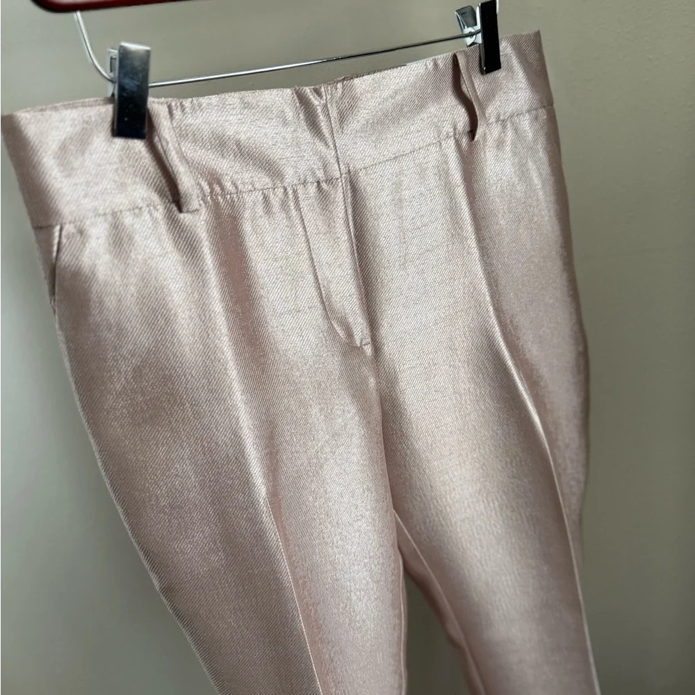 NWT Ann Taylor Signature Rose Gold Ankle Pants | Women’s Size 6 | New - Picture 3 of 10